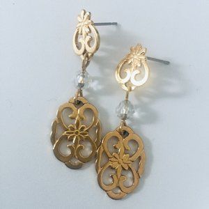 Long Gold Earrings